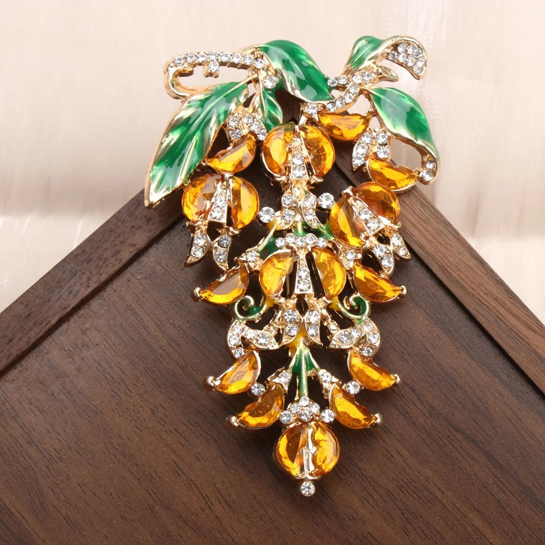 Broche grappe de fleur