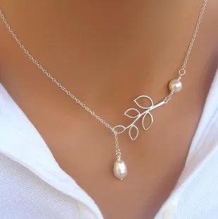 Collier solitaire pendentif en cristal