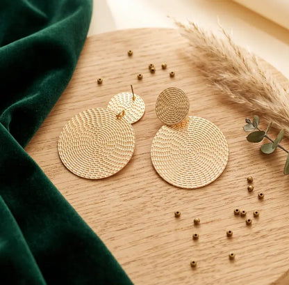 Boucles d'oreilles géométrique