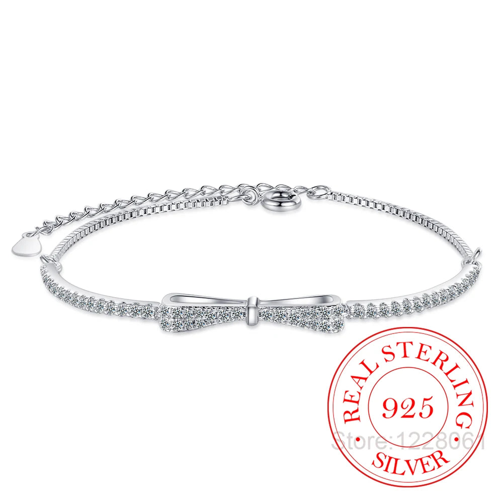 Bracelet tennis en argent 925