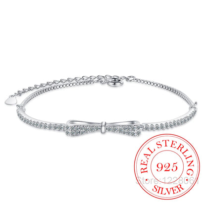 Bracelet tennis en argent 925