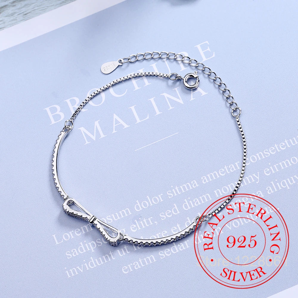 Bracelet tennis en argent 925