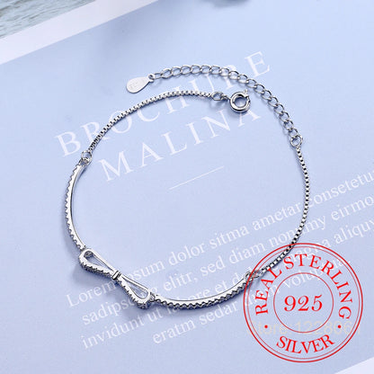 Bracelet tennis en argent 925