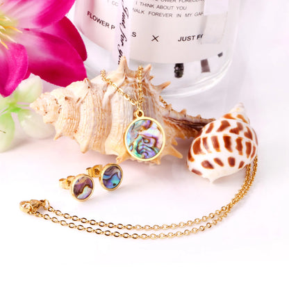 Collier pendentif en acier inoxydable