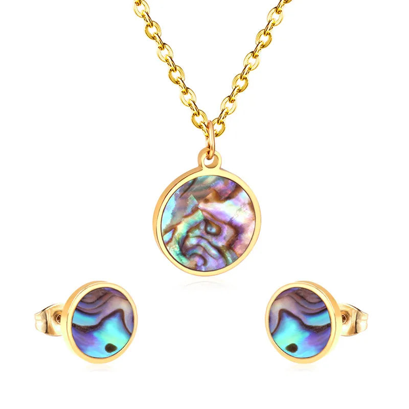 Collier pendentif en acier inoxydable