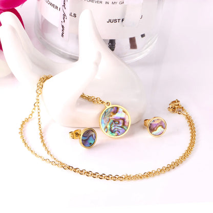 Collier pendentif en acier inoxydable