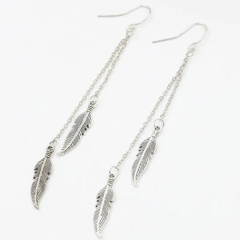 Boucles d'oreilles pendantes délicate