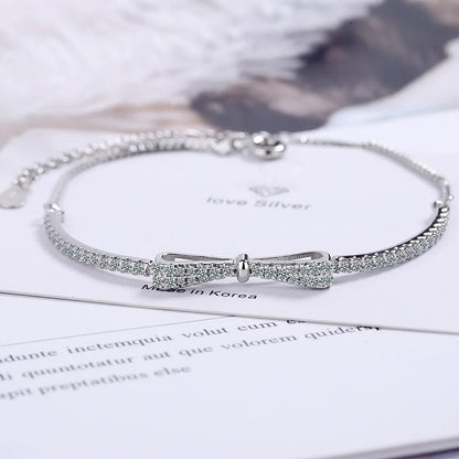 Bracelet tennis en argent 925