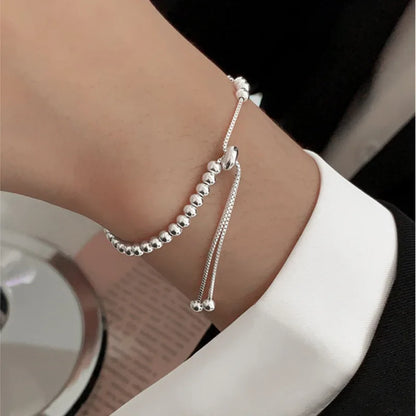 Bracelet perles en argent 925