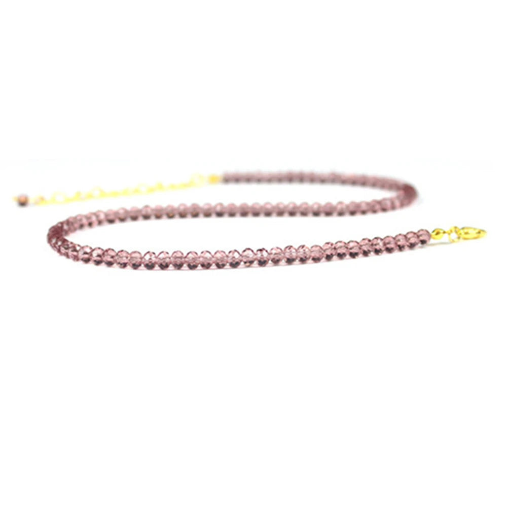 Collier ras de cou perles noires