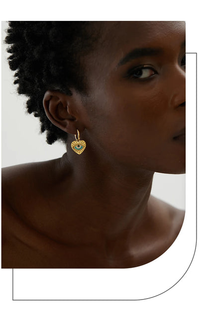 Boucles d'oreilles créoles en acier inoxydable fine