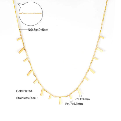 Collier cœur en acier inoxydable