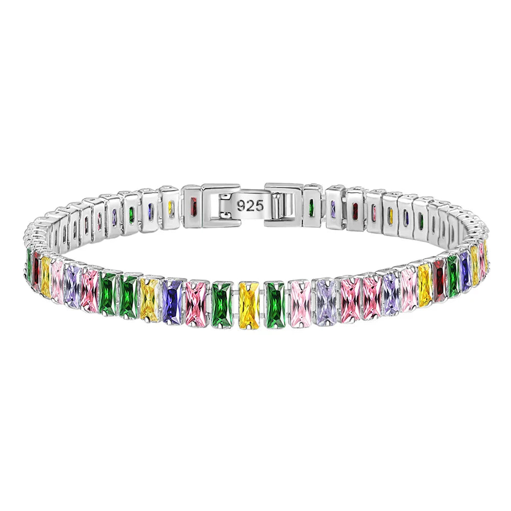 Bracelet chaîne en argent 925 raffinée