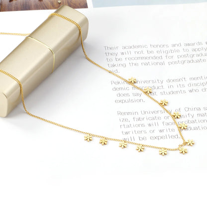 Collier cœur en acier inoxydable