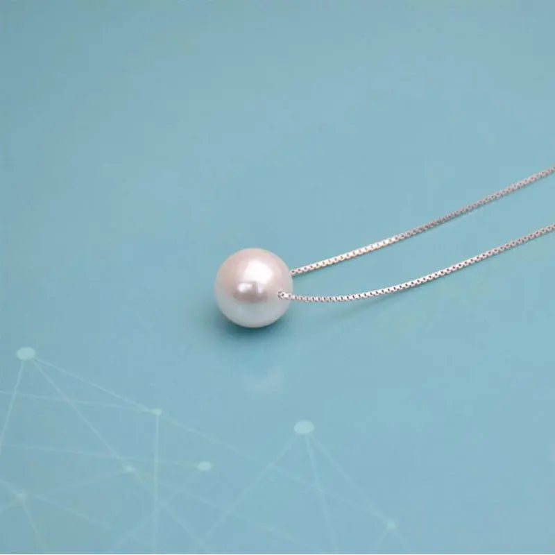 Collier chaîne en perle
