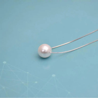 Collier chaîne en perle