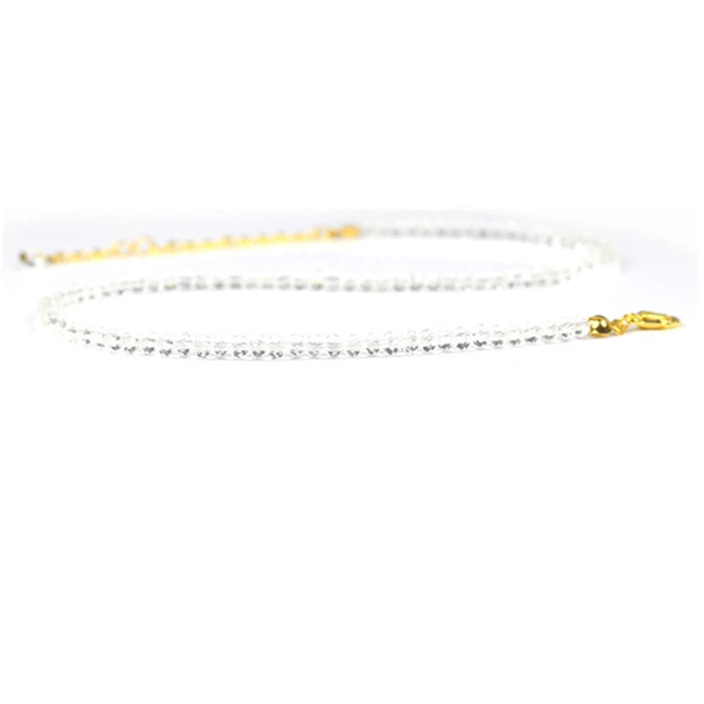 Collier ras de cou perles noires