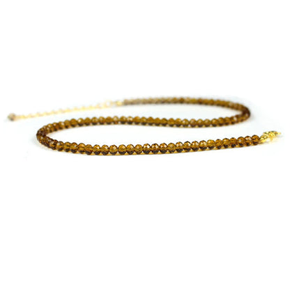 Collier ras de cou perles noires
