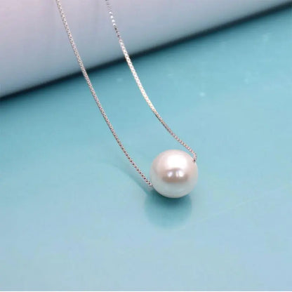 Collier chaîne en perle