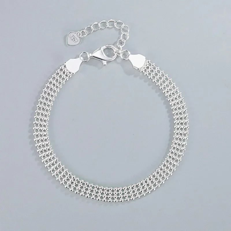 Bracelet chaîne en argent 925