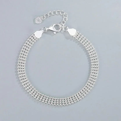 Bracelet chaîne en argent 925