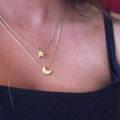 Collier solitaire  pendentif en cristal