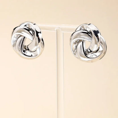 Boucles d'oreilles puces en doré