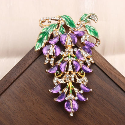 Broche grappe de fleur