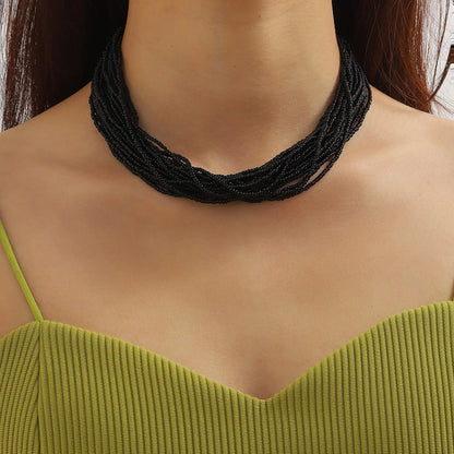 Collier ras de cou raffinée