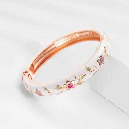 Bracelet jonc en émail