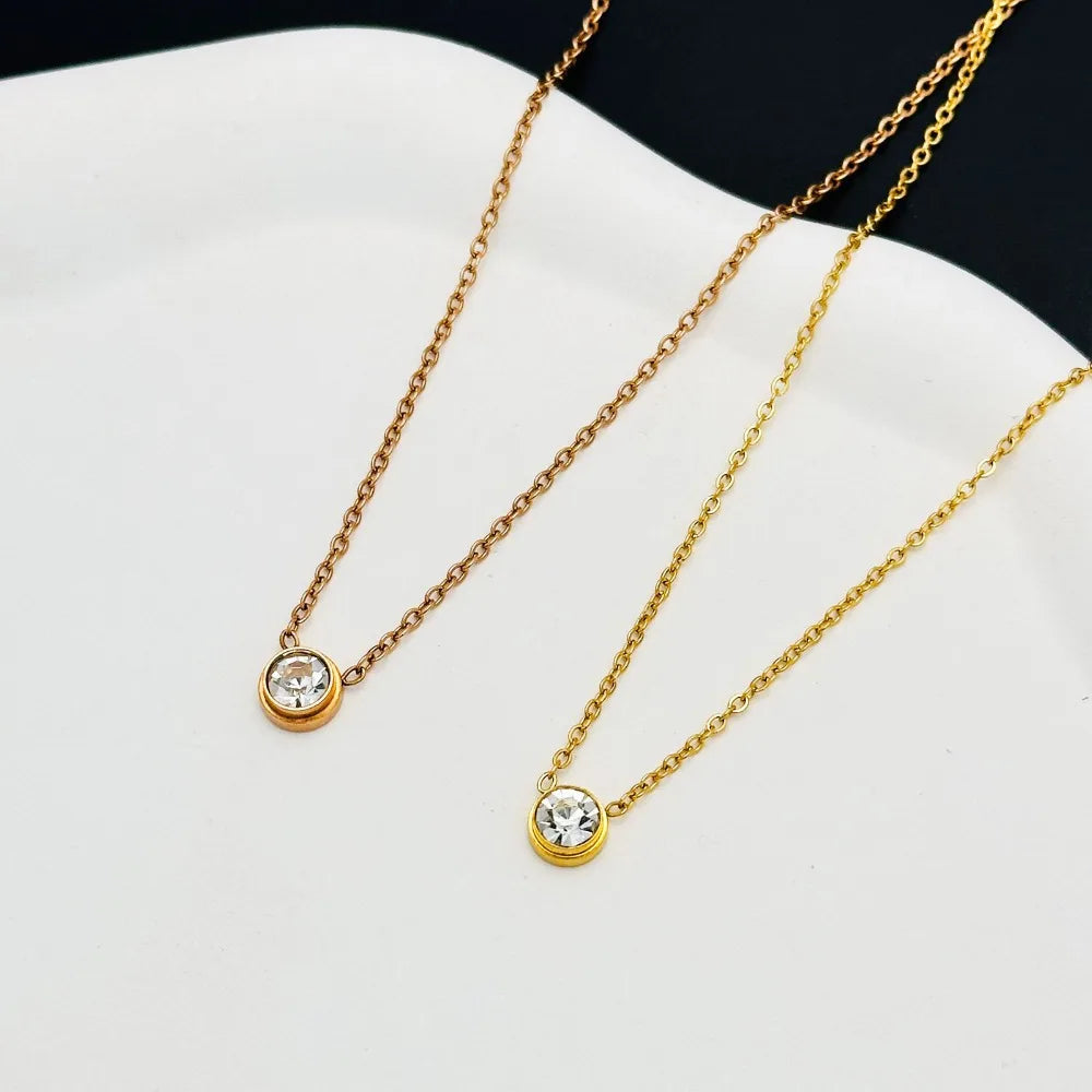 Collier chaîne en cristal