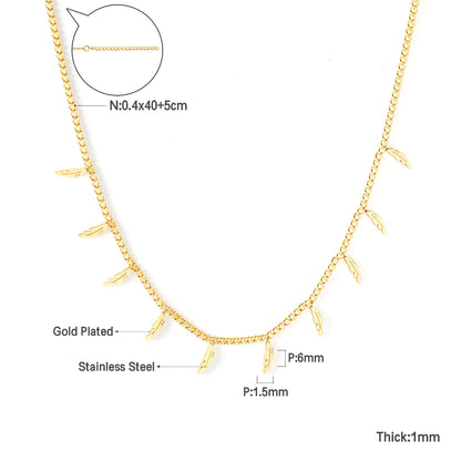 Collier cœur en acier inoxydable