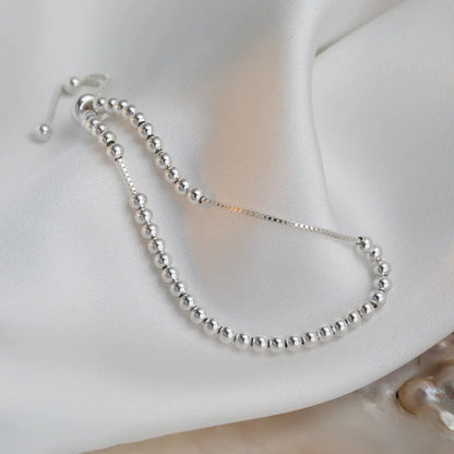 Bracelet perles en argent 925
