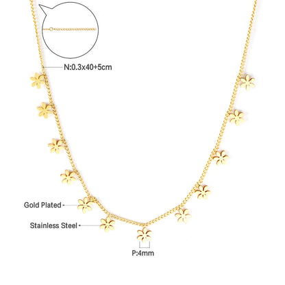 Collier cœur en acier inoxydable