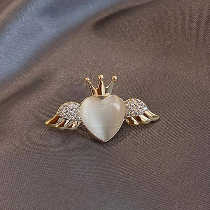 Broche fleur intemporelle