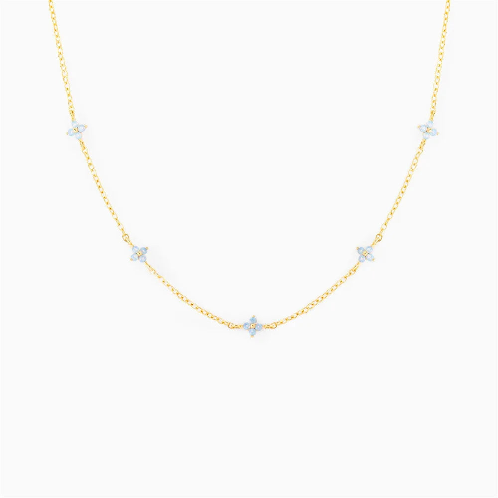 Collier ras de cou en cristal