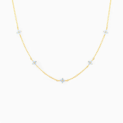 Collier ras de cou en cristal