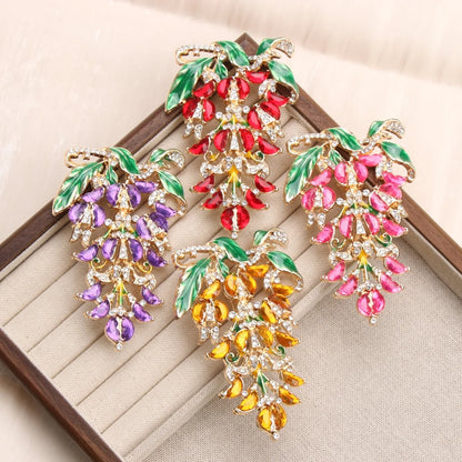 Broche grappe de fleur