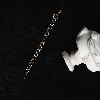 Collier ras de cou perles noires
