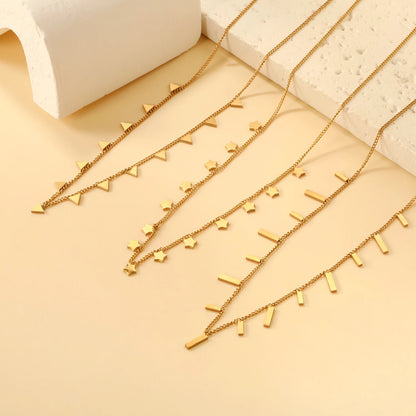 Collier cœur en acier inoxydable