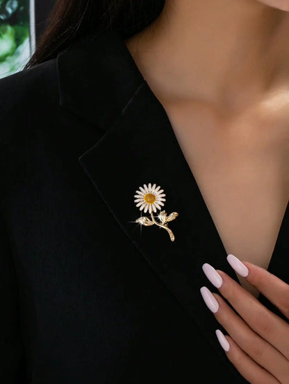 Broche fleur marguerite