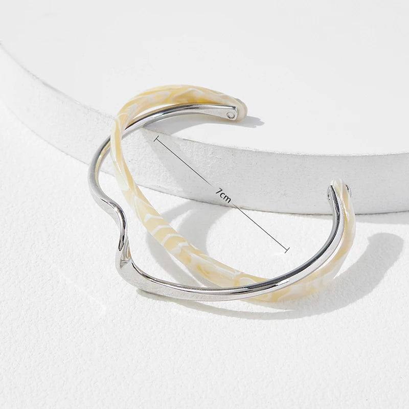 Bracelet géométrique intemporelle