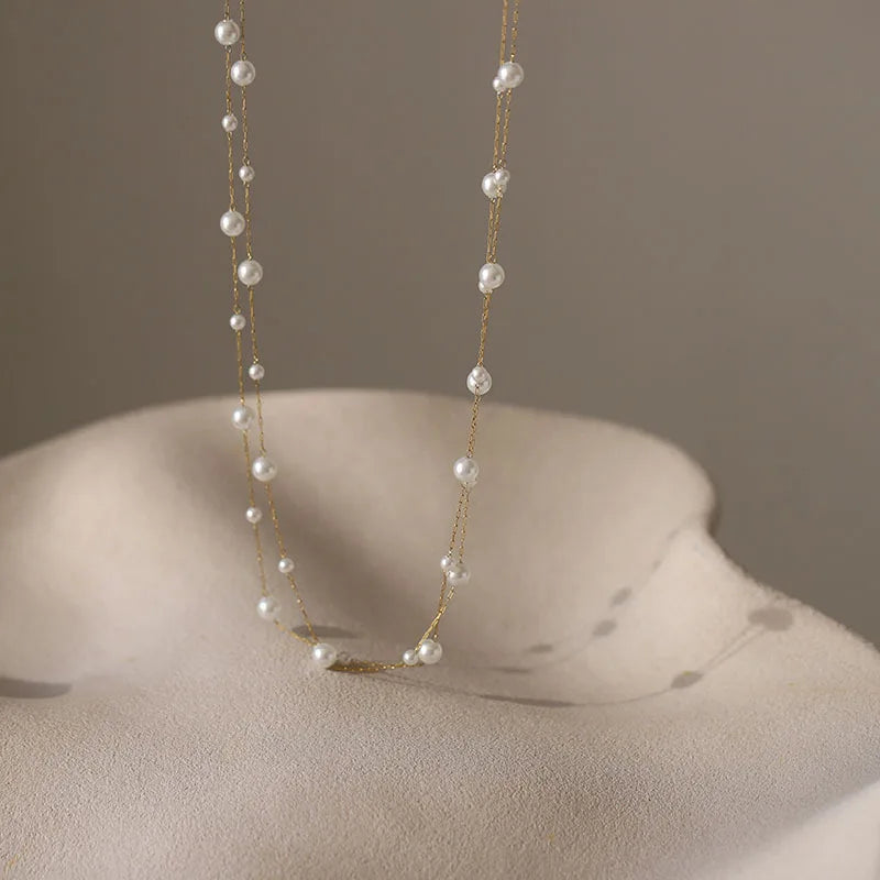 Collier ras de cou en acier inoxydable