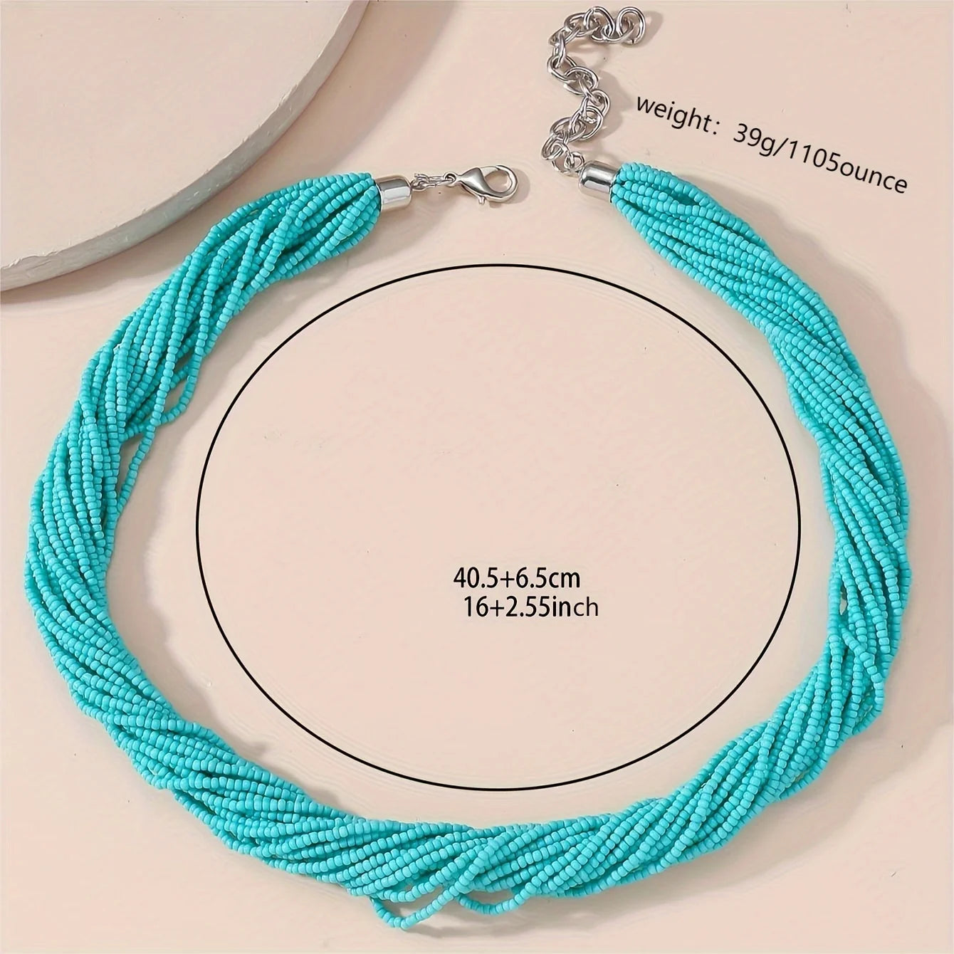Collier ras de cou raffinée