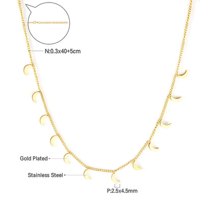 Collier cœur en acier inoxydable