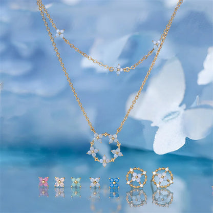 Collier ras de cou en cristal
