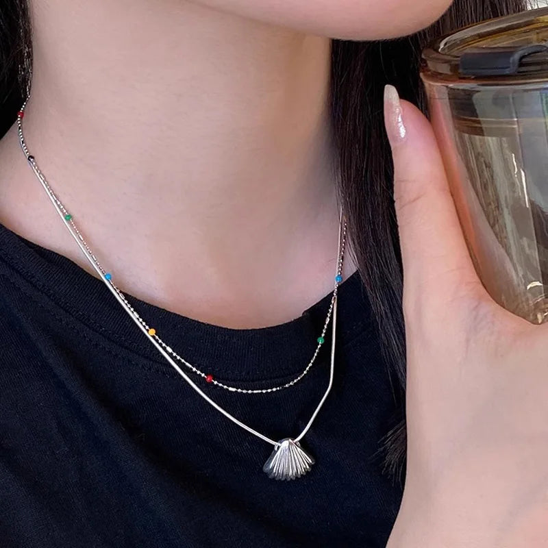 Collier ras de cou en argent 925 élégant
