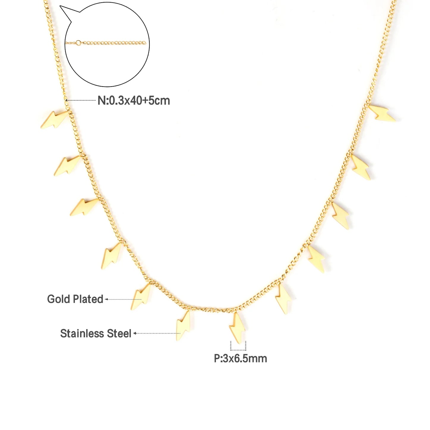 Collier cœur en acier inoxydable