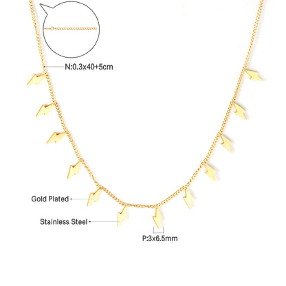 Collier cœur en acier inoxydable