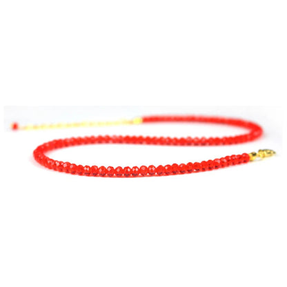 Collier ras de cou perles noires